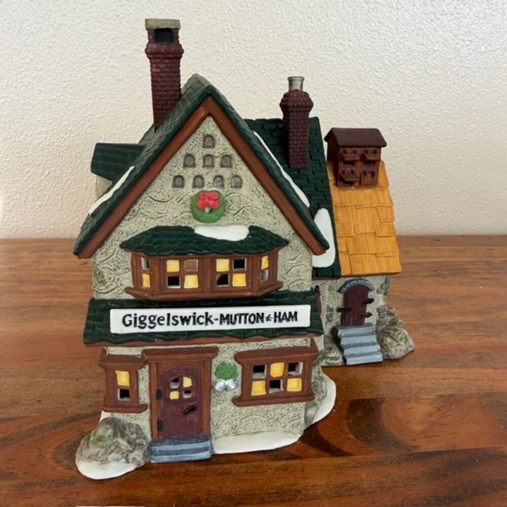 Department 56 Dickens' Village Series 1994 Giggleswick Mutton & Ham 58220